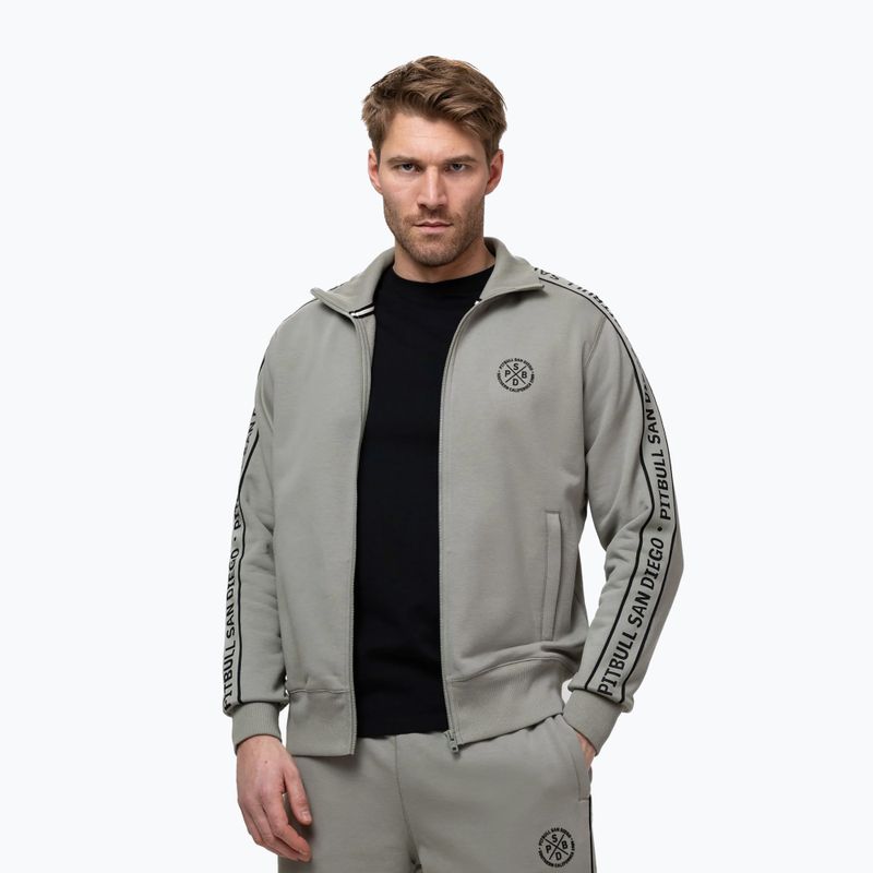 Pánská mikina Pitbull Nexus Track Jacket dusty salvia 4