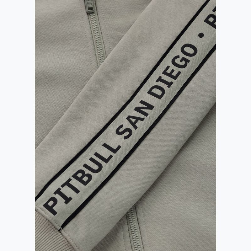 Pánská mikina Pitbull Nexus Track Jacket dusty salvia 9