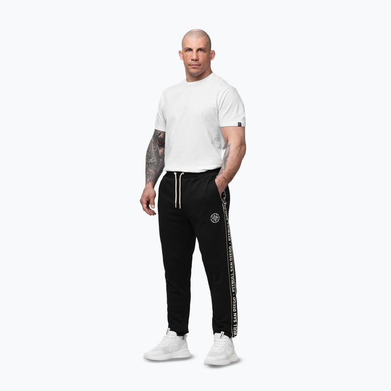 Pánské kalhoty Pitbull Nexus Track black 2