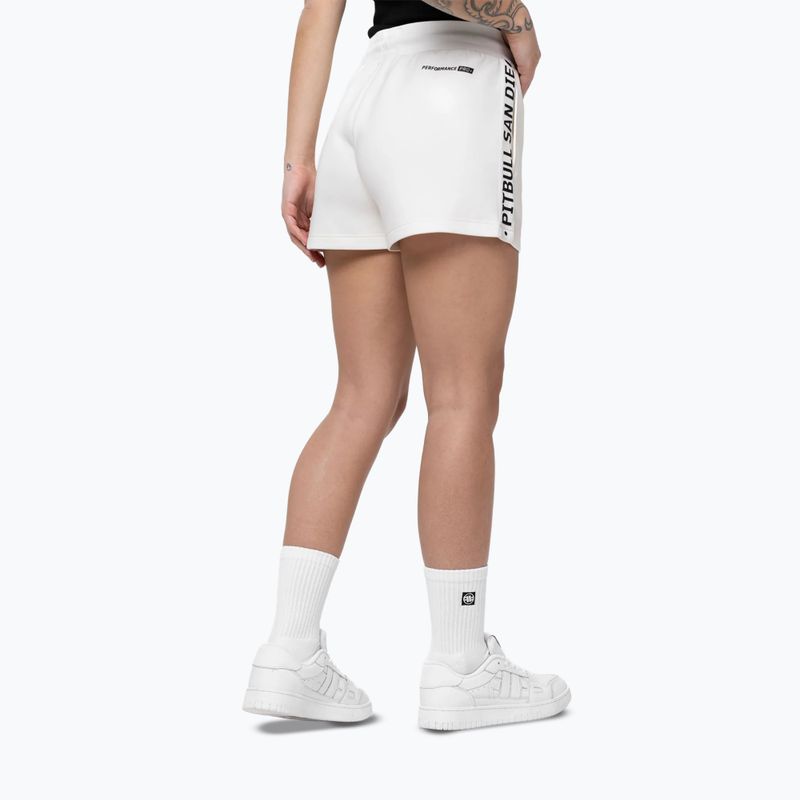 Dámské šortky Pitbull Explory Tape off white 3