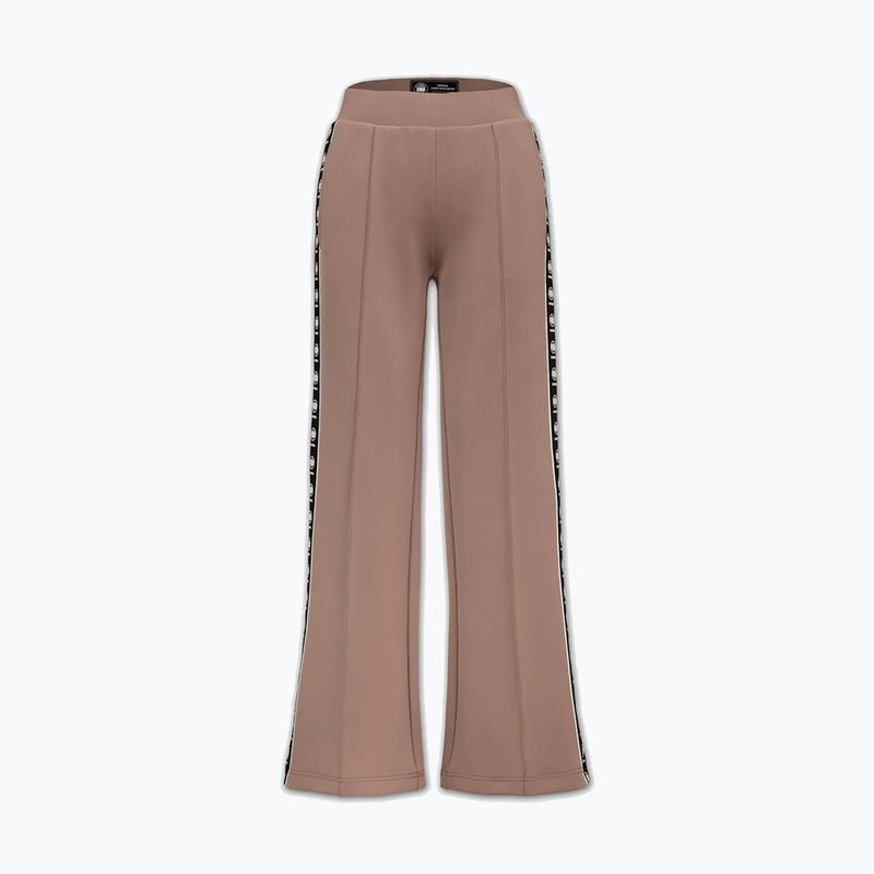 Dámské kalhoty Pitbull Verona Wide Leg chocolate mousse 6