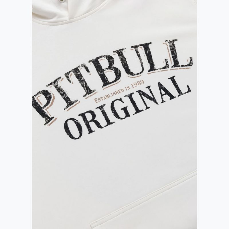 Pánská mikina Pitbull Midnight Sweatshirt Hooded off white 8