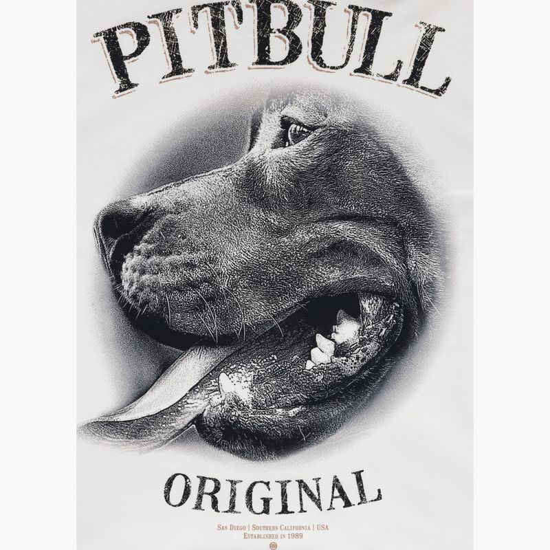 Pánská mikina Pitbull Midnight Sweatshirt Hooded off white 9