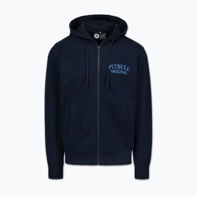 Pánská mikina Pitbull Midnight Sweatshirt Zip Hooded dark navy 6