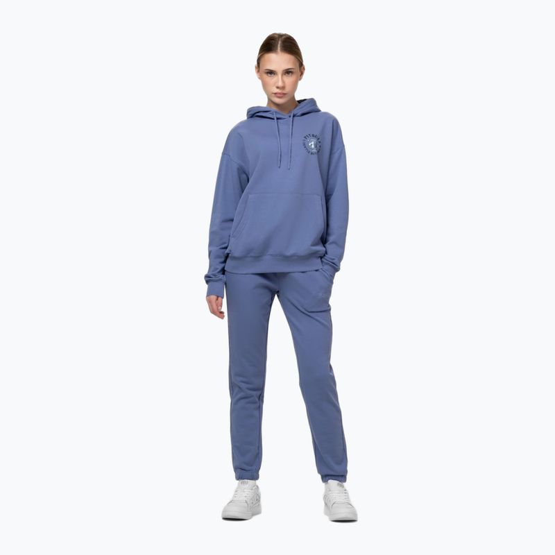 Dámská mikina Pitbull Gentle But Wild Sweatshirt Hooded blue jeans 2