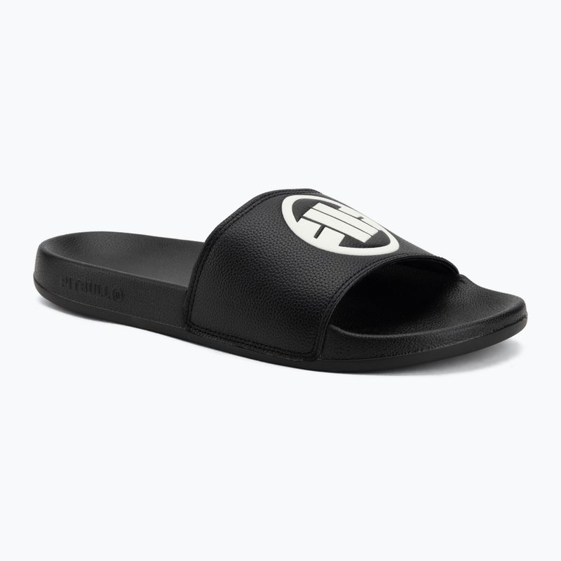 Pánské nazouváky Pitbull Logo black