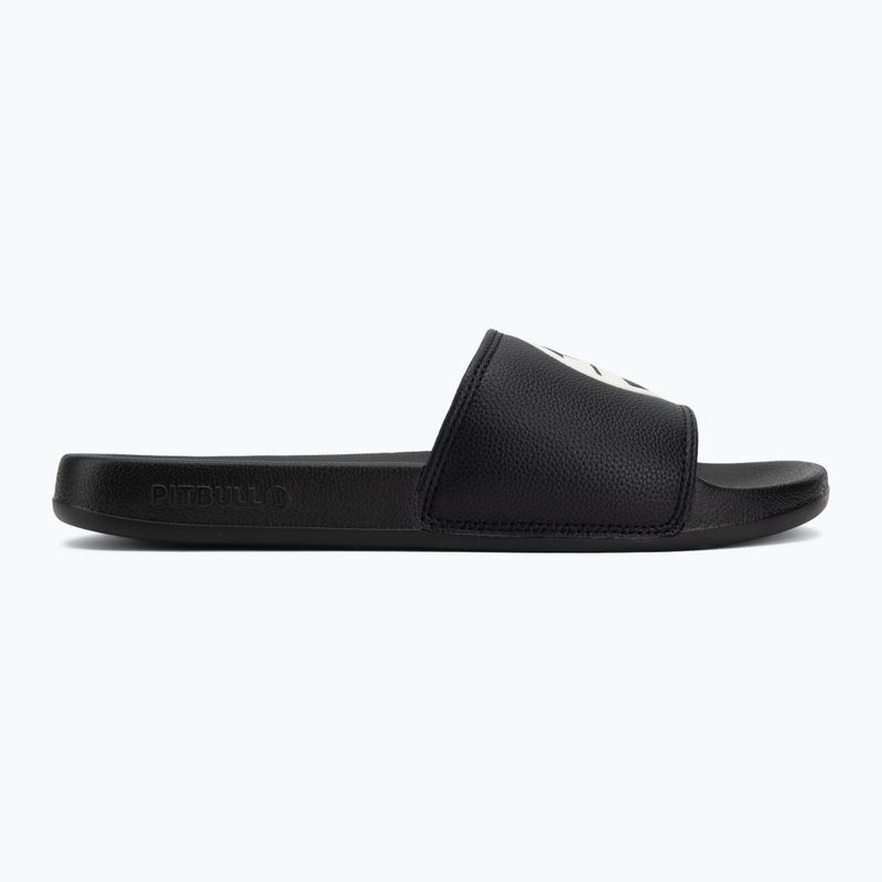 Pánské nazouváky Pitbull Logo black 2
