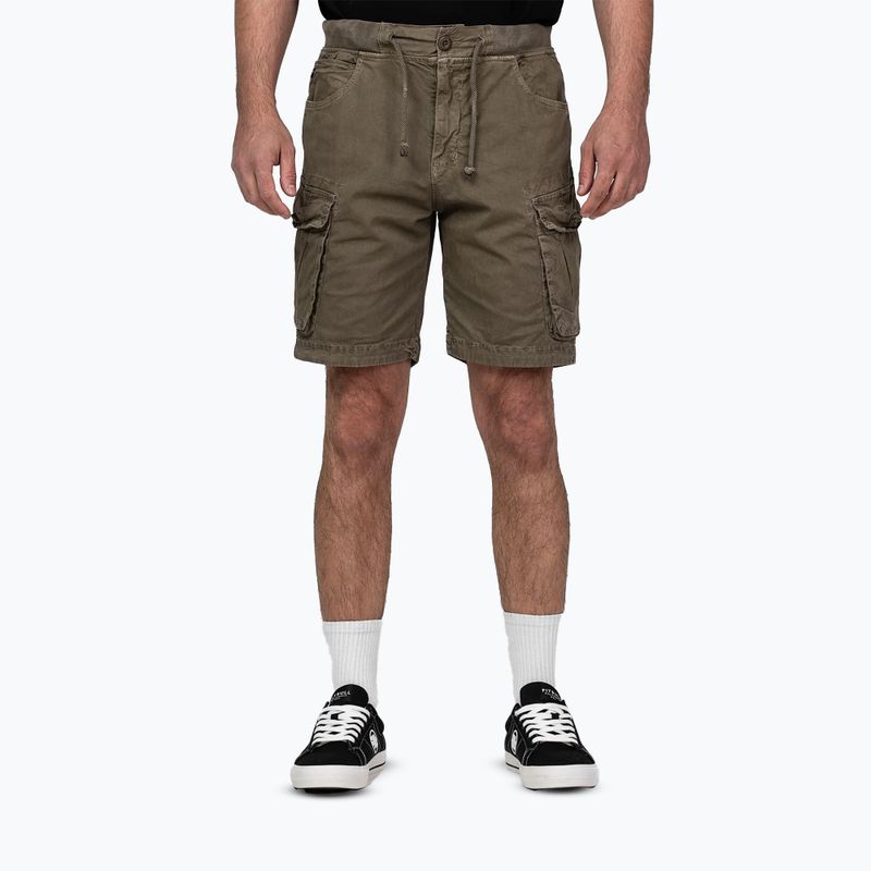 Pánské kraťasy Pitbull Proctor Drawstring Cargo olive