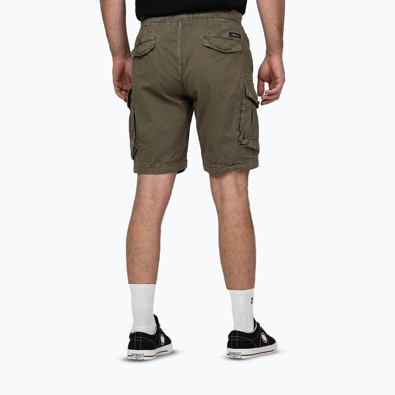 Pánské kraťasy Pitbull Proctor Drawstring Cargo olive 2