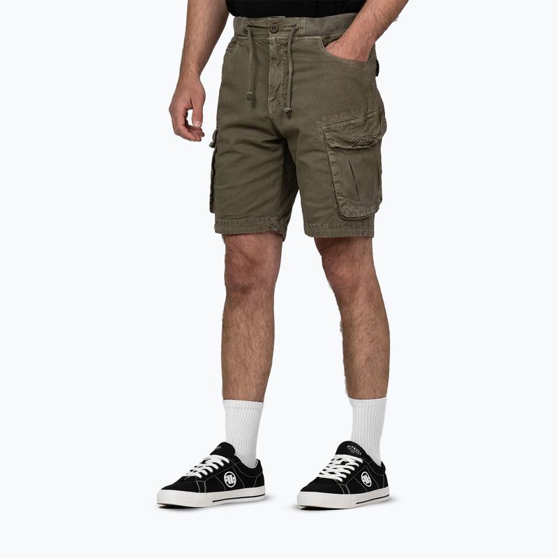Pánské kraťasy Pitbull Proctor Drawstring Cargo olive 3