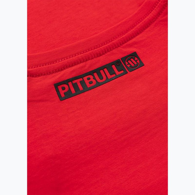 Pánské tričko na lezení Pitbull Hilltop fluo/red 7