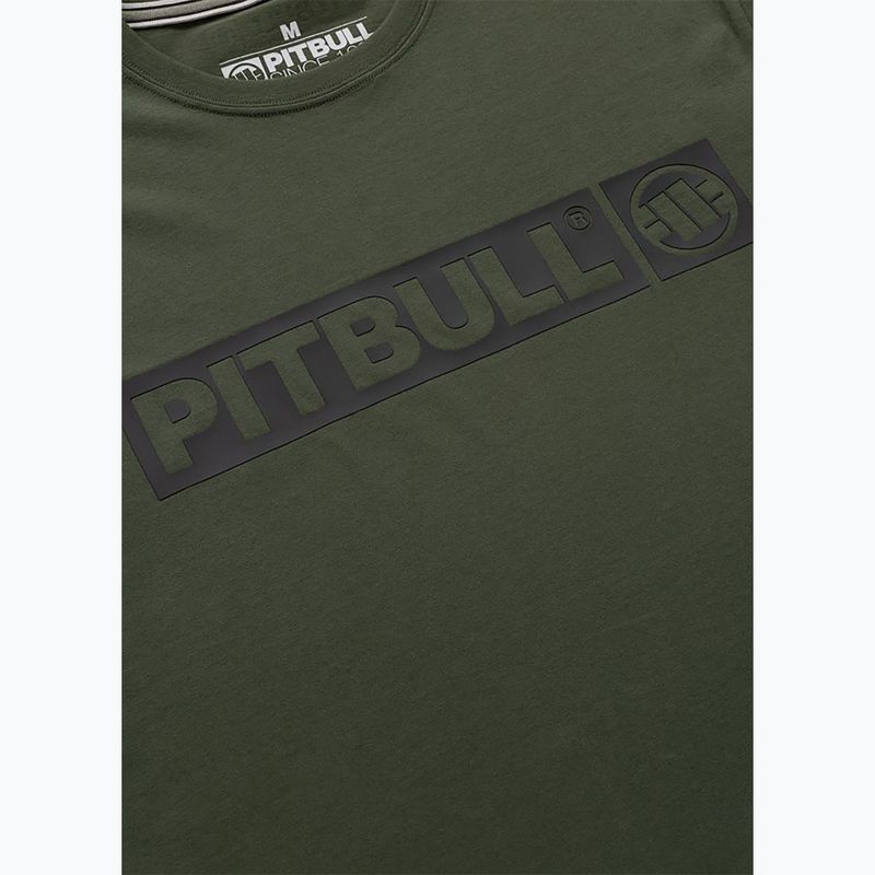 Pánské tričko na lezení Pitbull Hilltop green 6