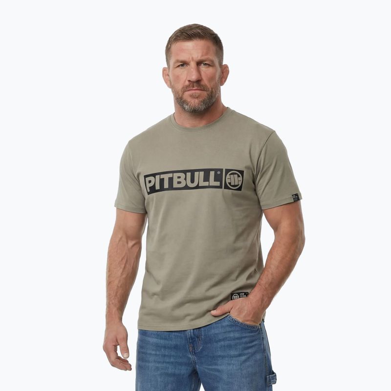 Pánské tričko na lezení Pitbull Hilltop white