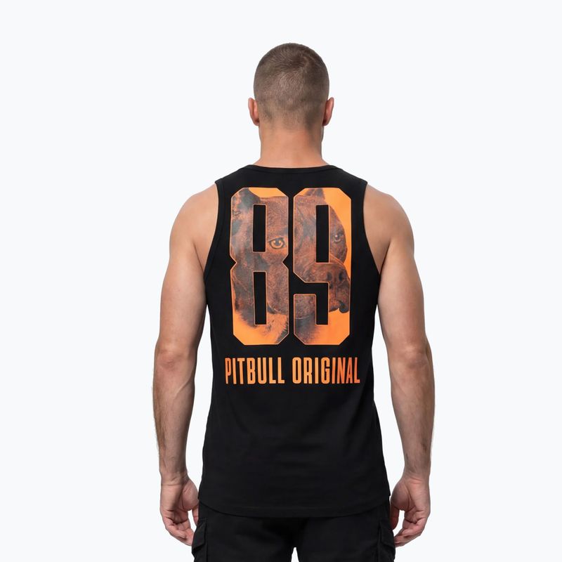 Pánské tričko na lezení Pitbull Eighty Nine Dog Tank Top black 2