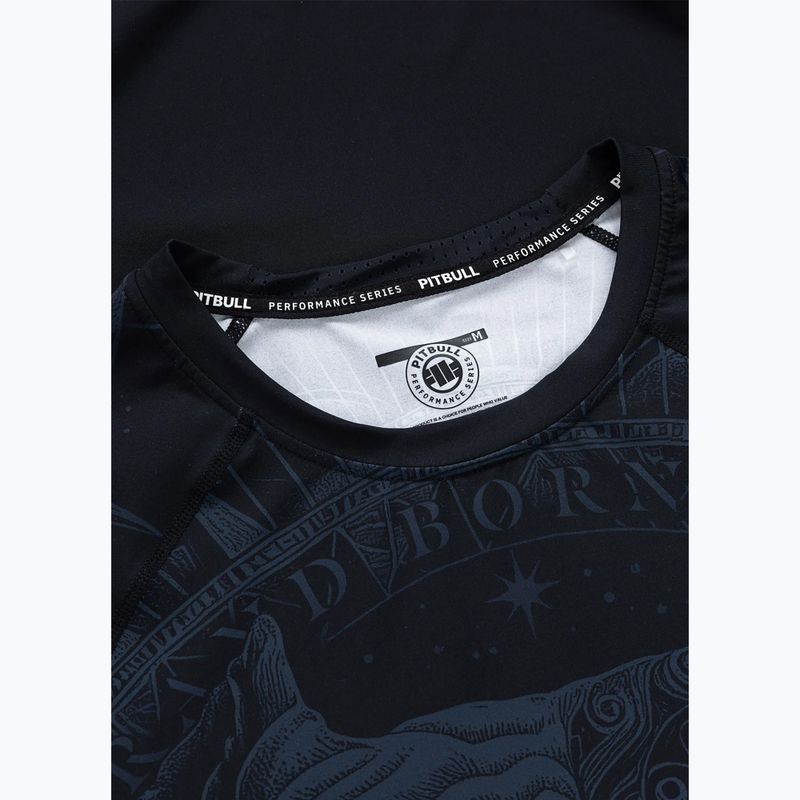Pánský rashguard s dlouhým rukávem Pitbull World Rashguard black 7