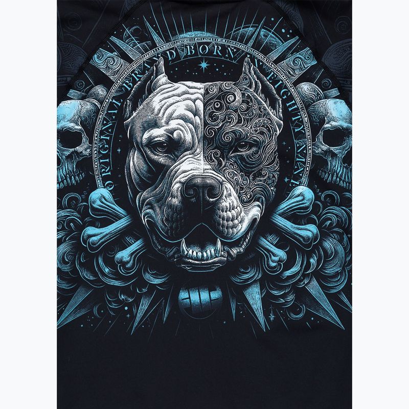 Pánský rashguard s dlouhým rukávem Pitbull World Rashguard black 9