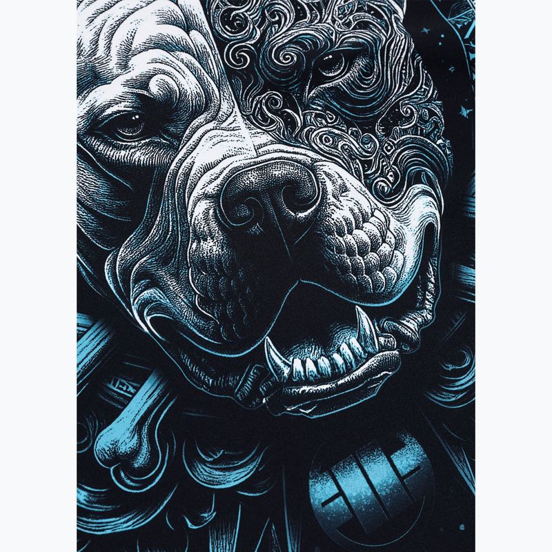 Pánský rashguard s dlouhým rukávem Pitbull World Rashguard black 10