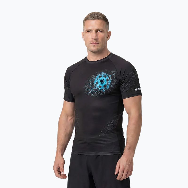 Pánský rashguard Pitbull Ray Rashguard sky blue