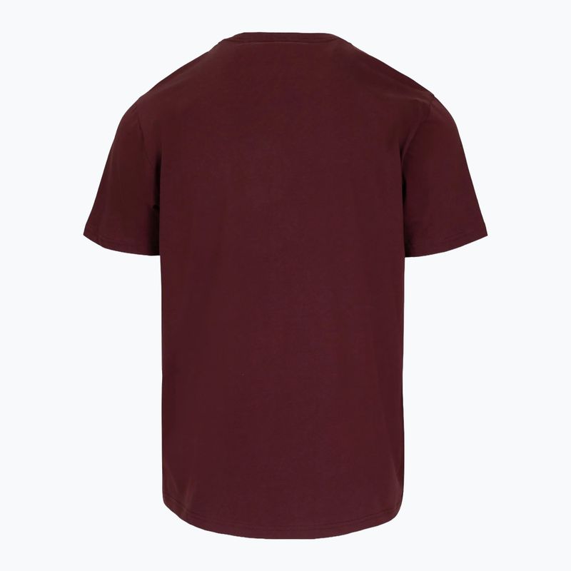 Pánské tričko na lezení Pitbull Norton burgundy 4