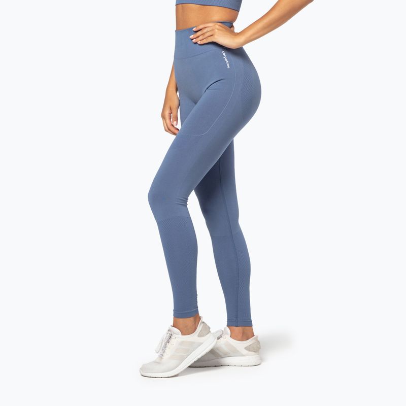 Dámské sportovní legíny Carpatree Vibe Seamless blue 3
