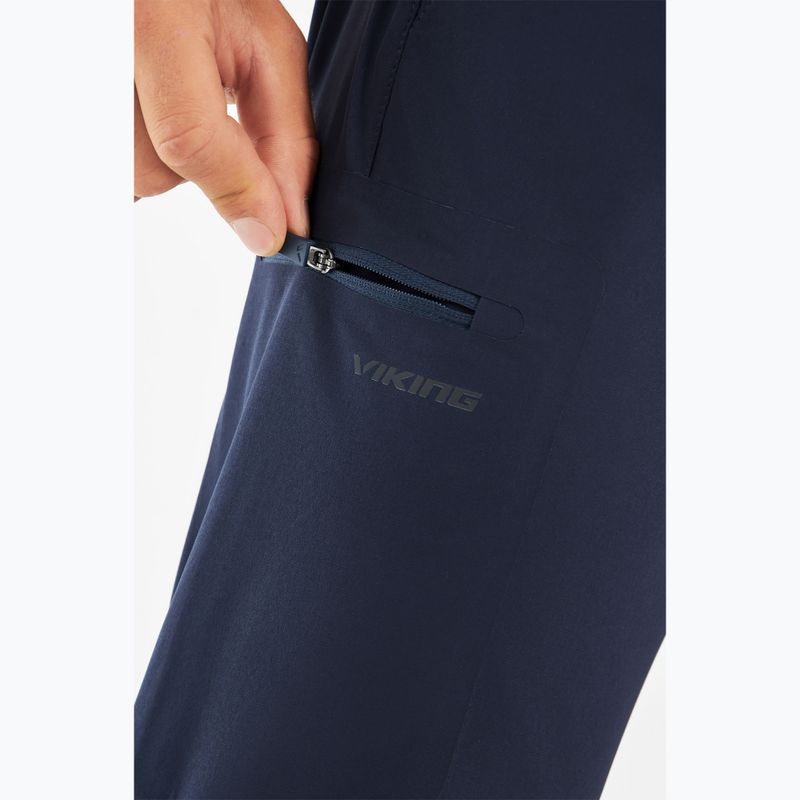 Pánské trekové kalhoty Viking Expander navy 8