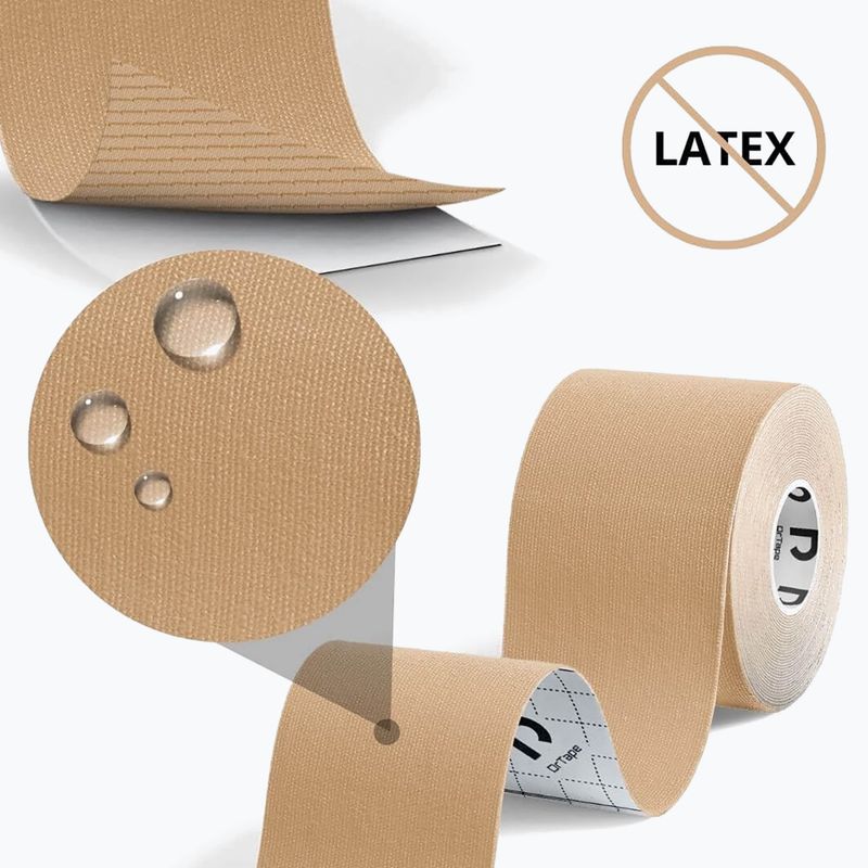 Kinesio tejp DrTape Kinesiology Tape beige 3