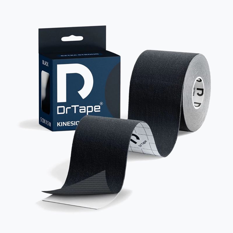 Kinesio tejp DrTape Kinesiology Tape black