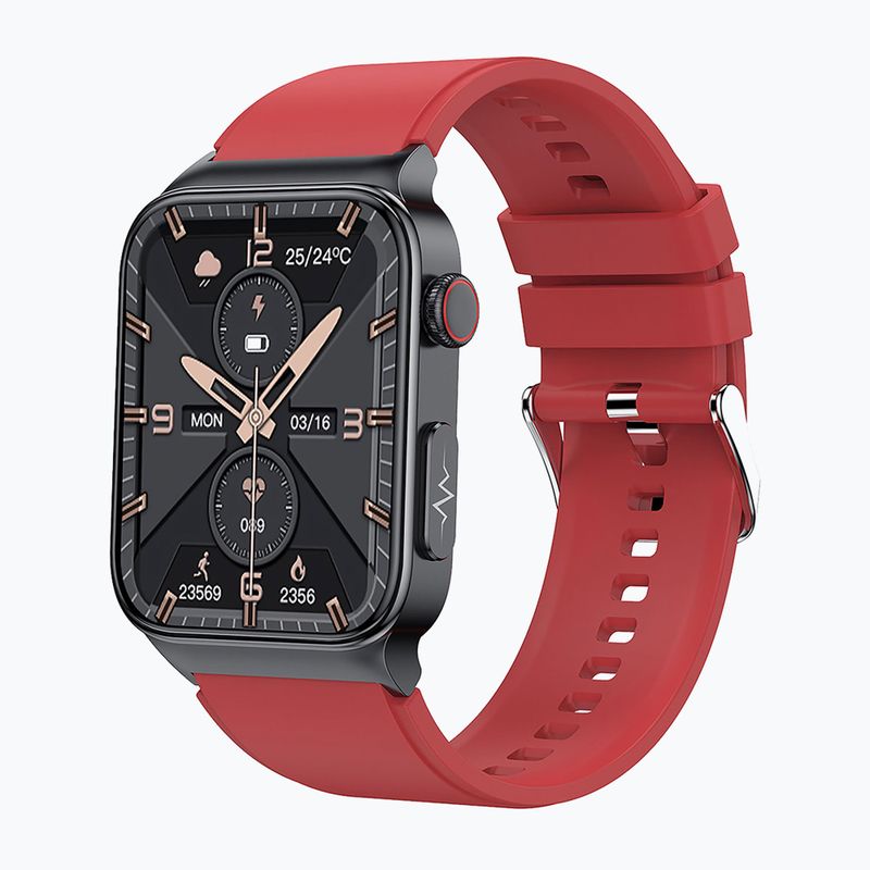 Hodinky  Watchmark Cardio One červené 6