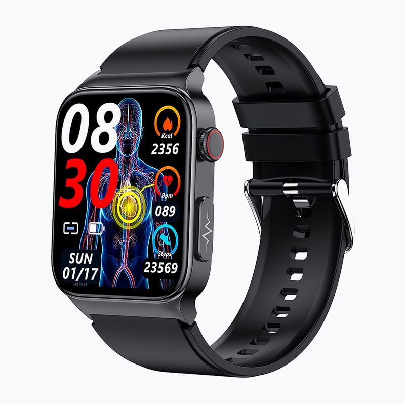 Hodinky Watchmark Cardio One černé 4
