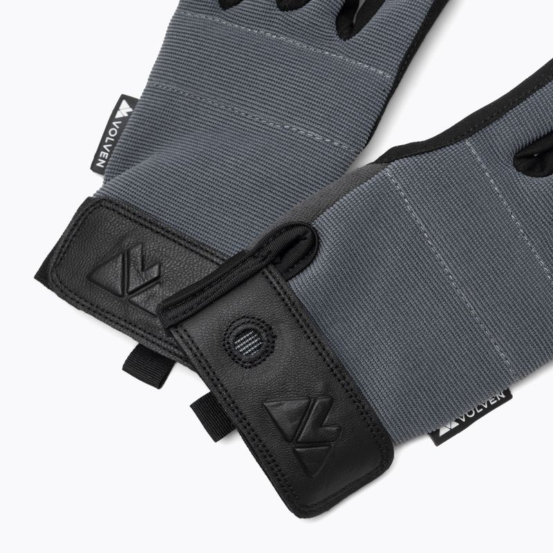 Lezecké rukavice Volven Ferrata gray 4