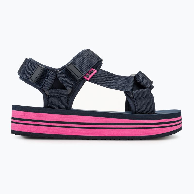 Dámské sandály Lee Cooper LCW-24-05-2754 navy / fuxia 2