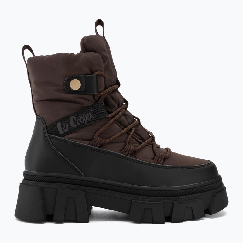 Dámské sněhule Lee Cooper LCJ-26-01-4631LA brown 2