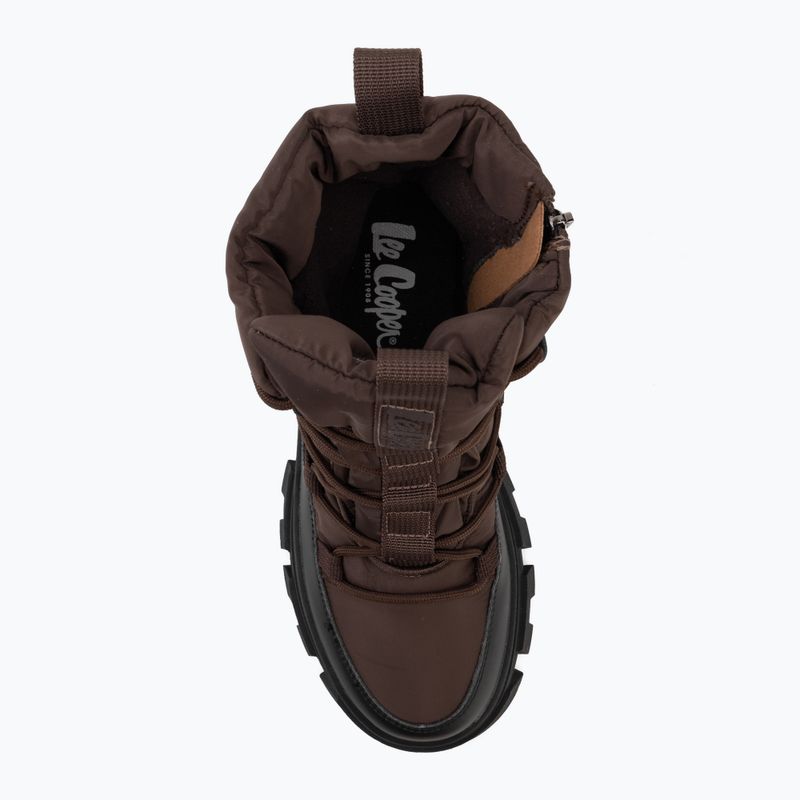 Dámské sněhule Lee Cooper LCJ-26-01-4631LA brown 5