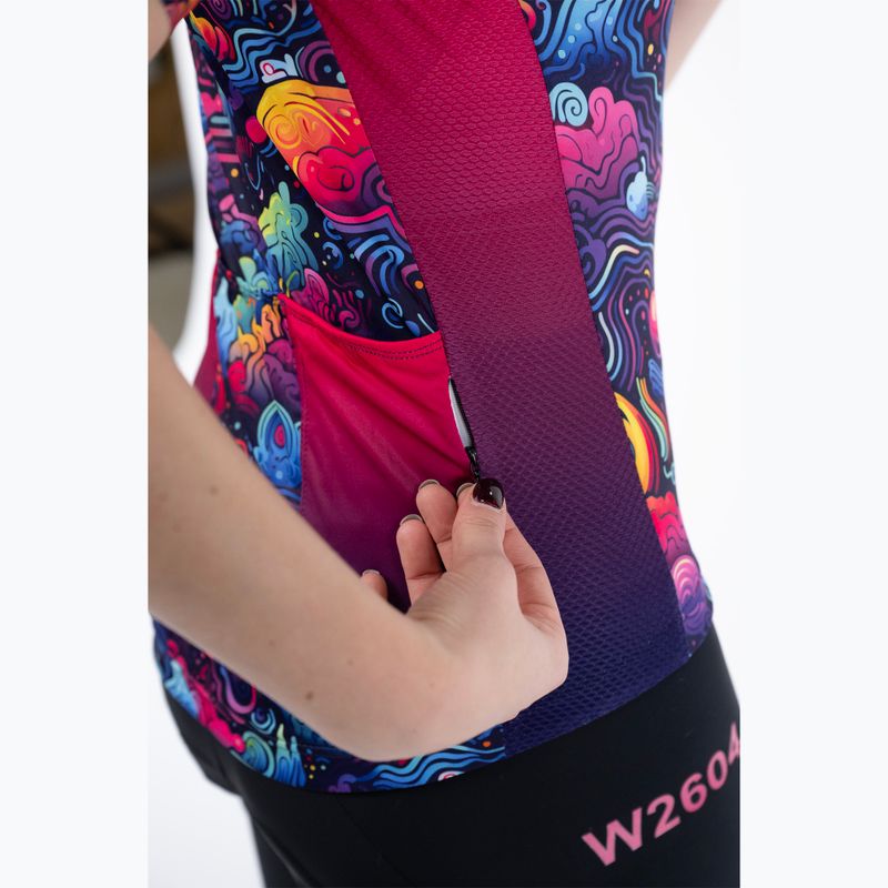 Dámský cyklistický dres Quest Pink Cosmos W 5