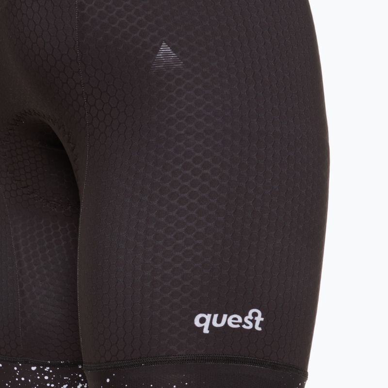 Pánský triatlonová kombinéza Quest AerodynamicX Ultra black 4