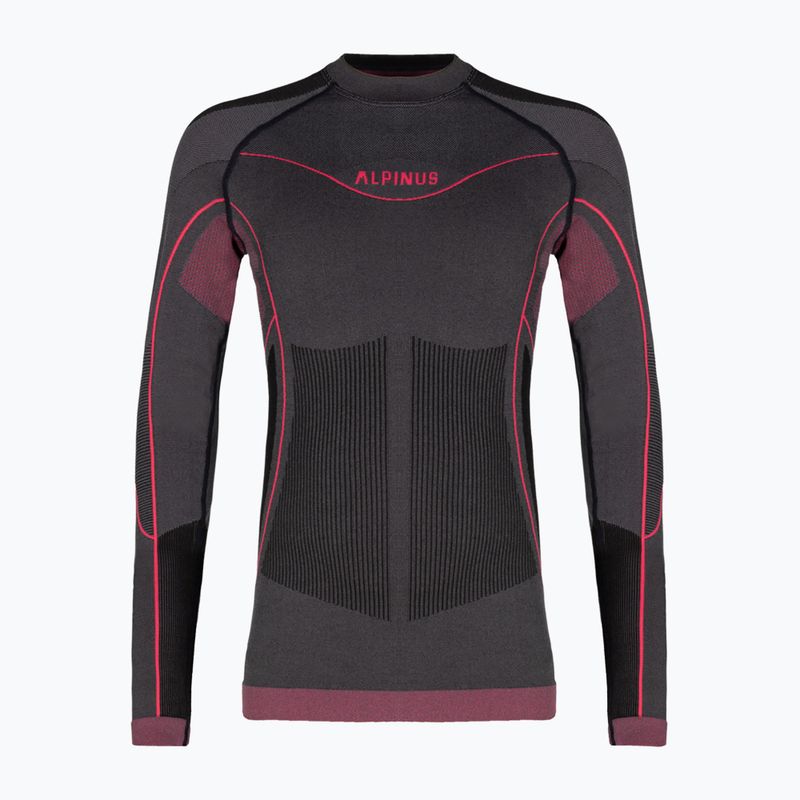 Dětská souprava termo prádla Alpinus Tactical Gausdal grafit/růžová 2