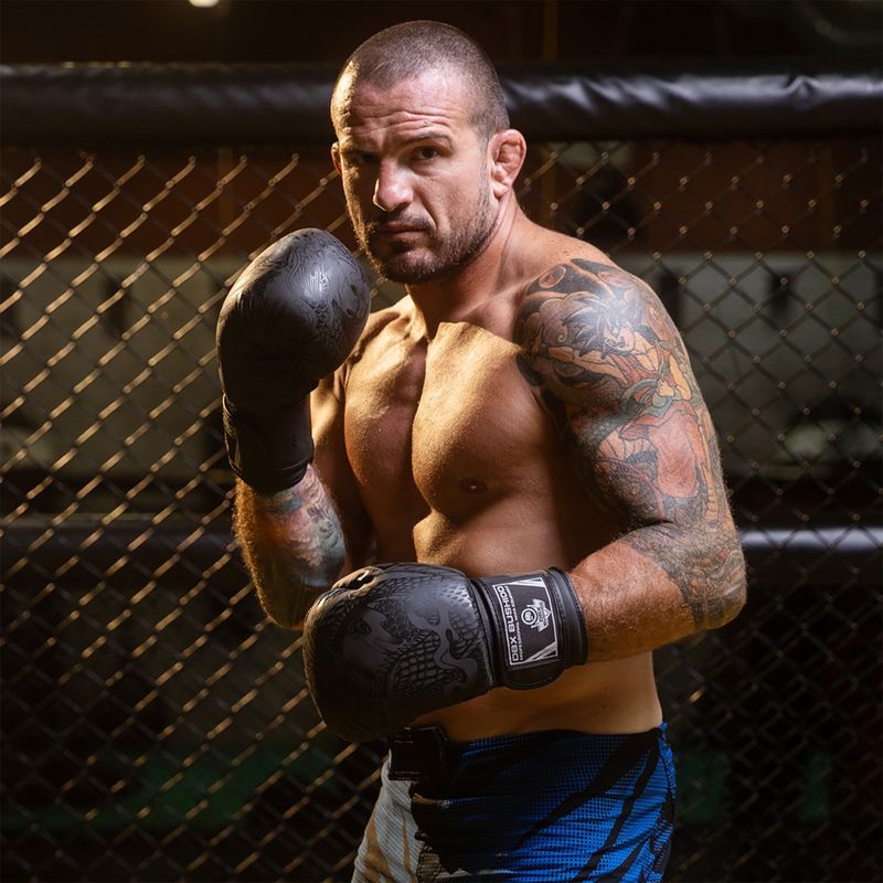 Boxerské rukavice Bushido Black Dragon černé B-2v18 13