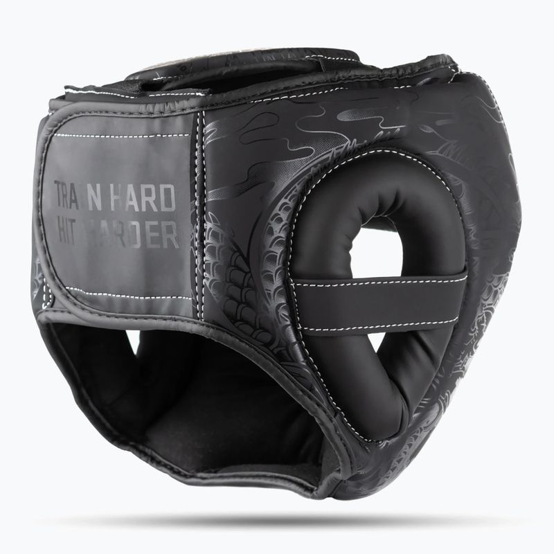 Boxerská helma DBX BUSHIDO Black Dragon black/dragon 2