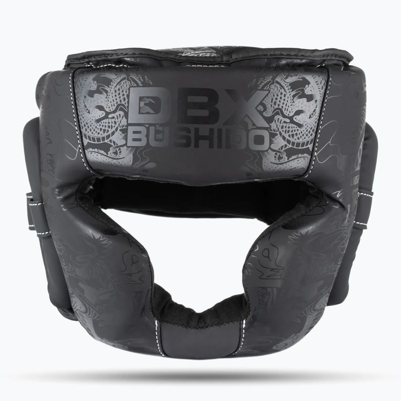 Boxerská helma DBX BUSHIDO Black Dragon black/dragon 4