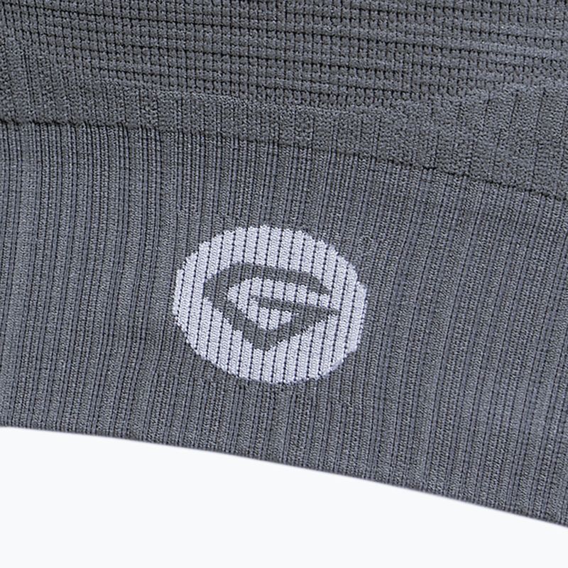 Fitness podprsenka Gym Glamour push up šedá 402 6