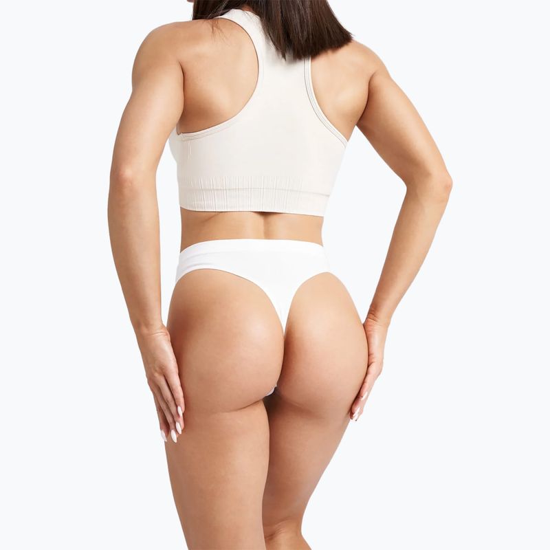 Dámská tanga Glamour White 414 5