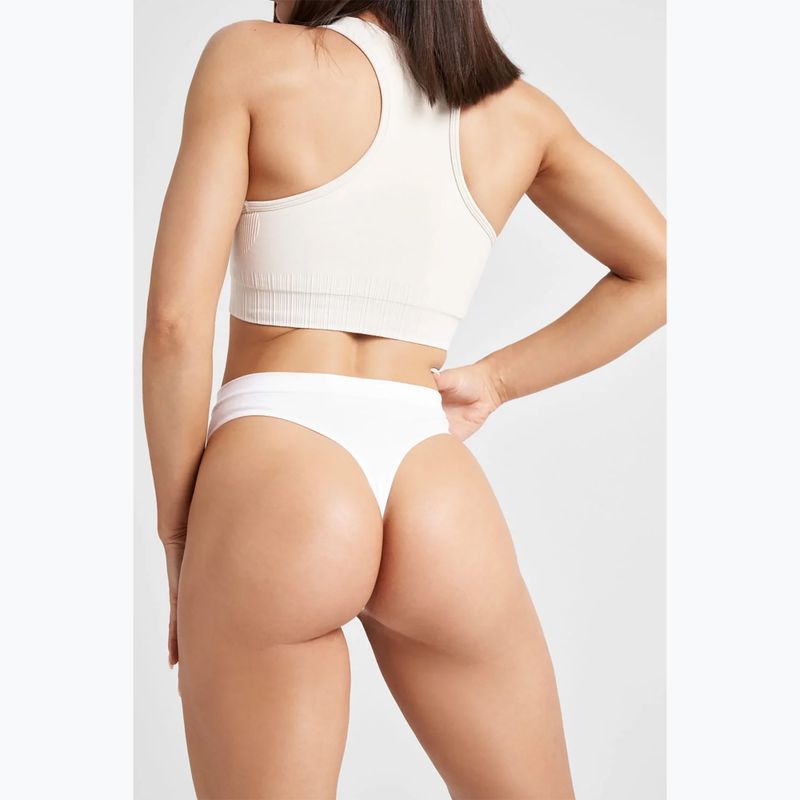 Dámská tanga Glamour White 414 6
