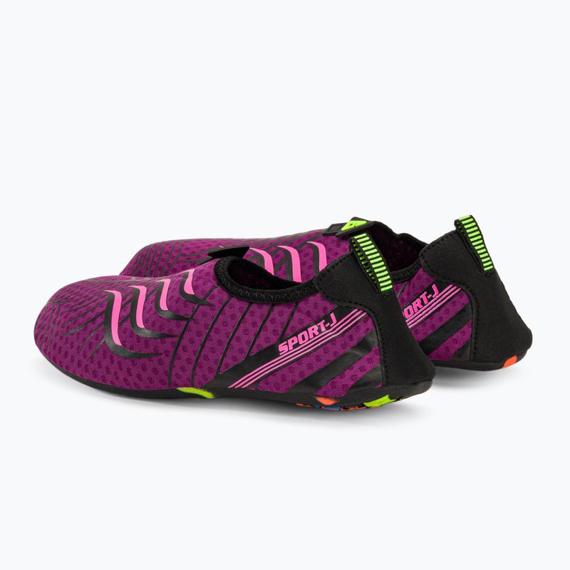 AQUASTIC Boty do vody fialové WS008 7