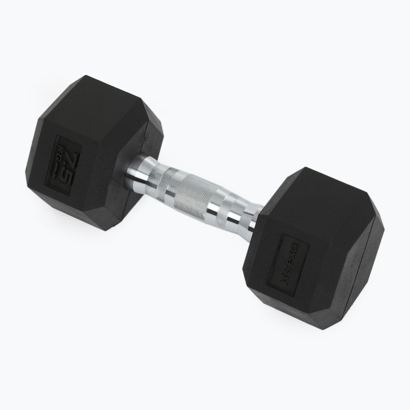 Pogumovaná činka XTREXO Hex HXD75 7.5 kg