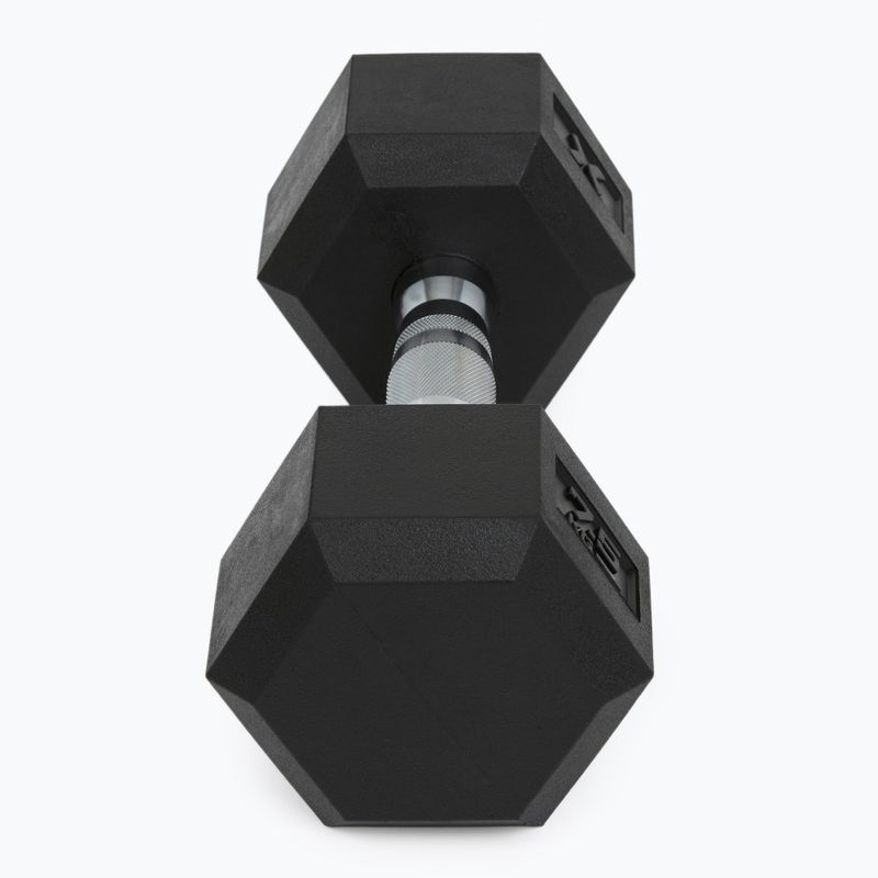 Pogumovaná činka XTREXO Hex HXD75 7.5 kg 6