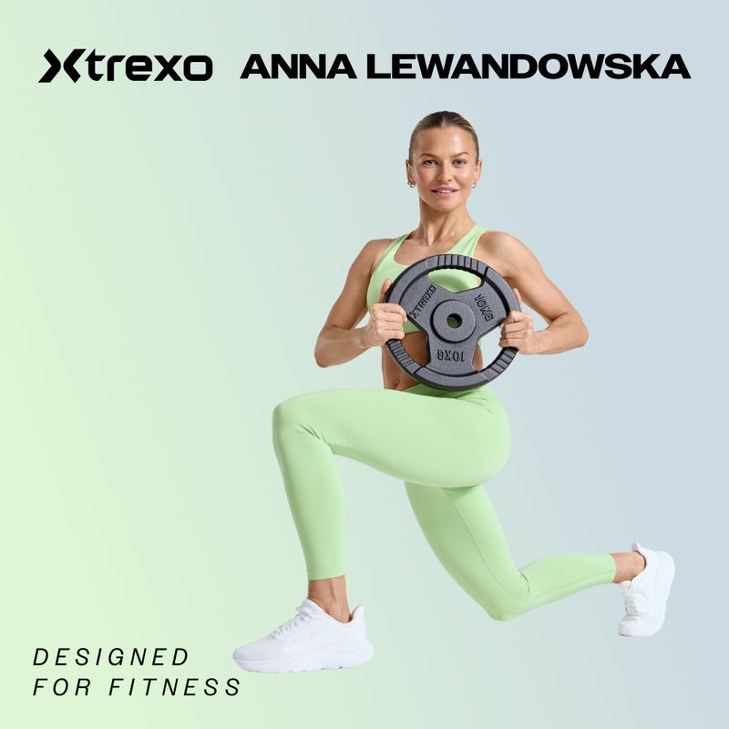 Litinový kotouč XTREXO TRX-ICP002 2,5 kg chrom 2