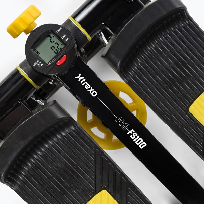 Stepper XTREXO FS100 černo/žlutý 11