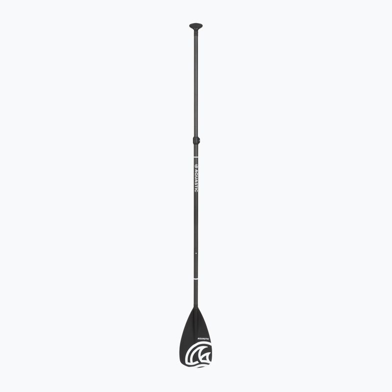 SUP pádlo 3-dílné AQUASTIC SUP Fibre + Carbon black
