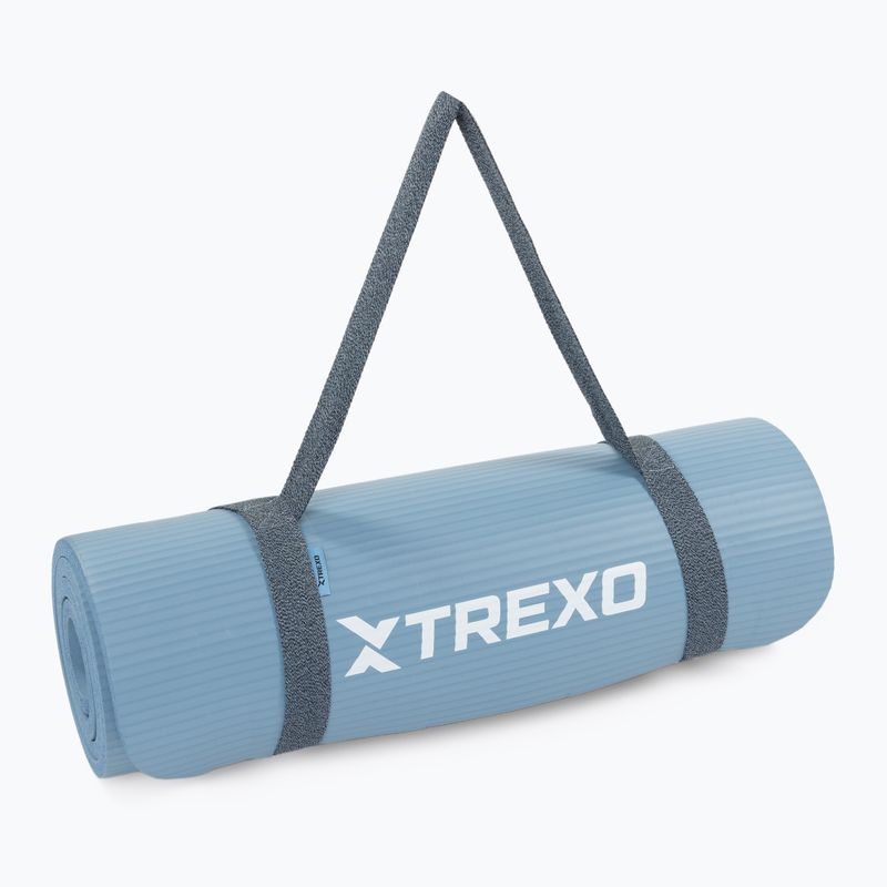Podložka na cvičení XTREXO NBR 15 mm blue 11