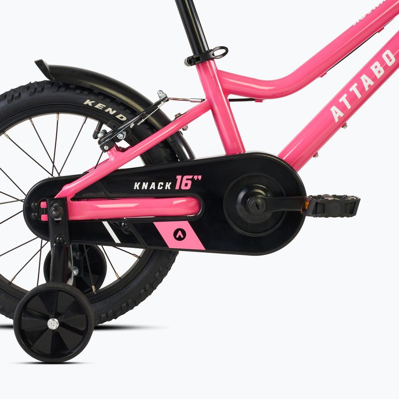 Dětské kolo ATTABO KNACK 16" pink 10